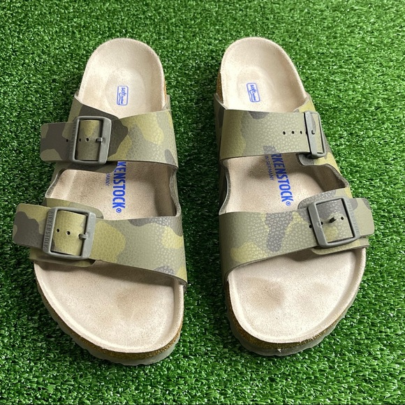 Birkenstock Arizona Soft-Footbed - Desert Soil Camo Green main image 8